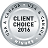 Client Choice Winner 2016
