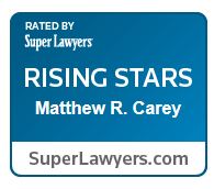 Rated By Super Lawyers: Rising Stars Matthew R. Carey