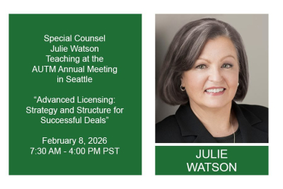 Julie Watson AUTM Annual Meeting